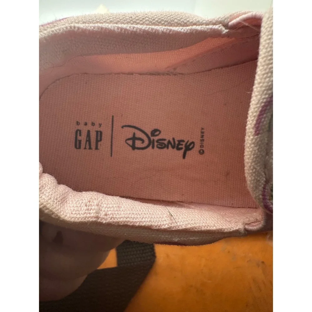 Baby Gap Disney Rainbow‎ Slip On Shoes Pink Size 5 Toddler